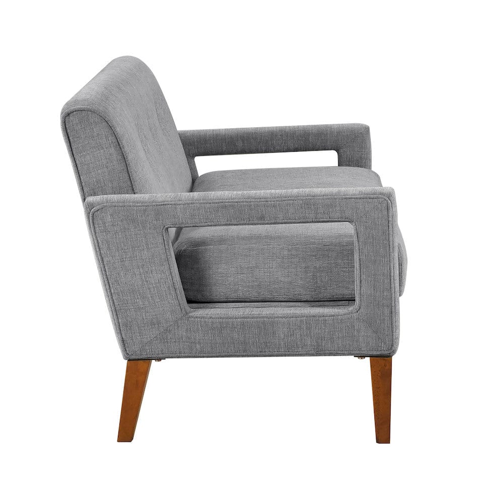 Homelegance  - Belfort Love Seat in Gray - 1113GY-2  view 3