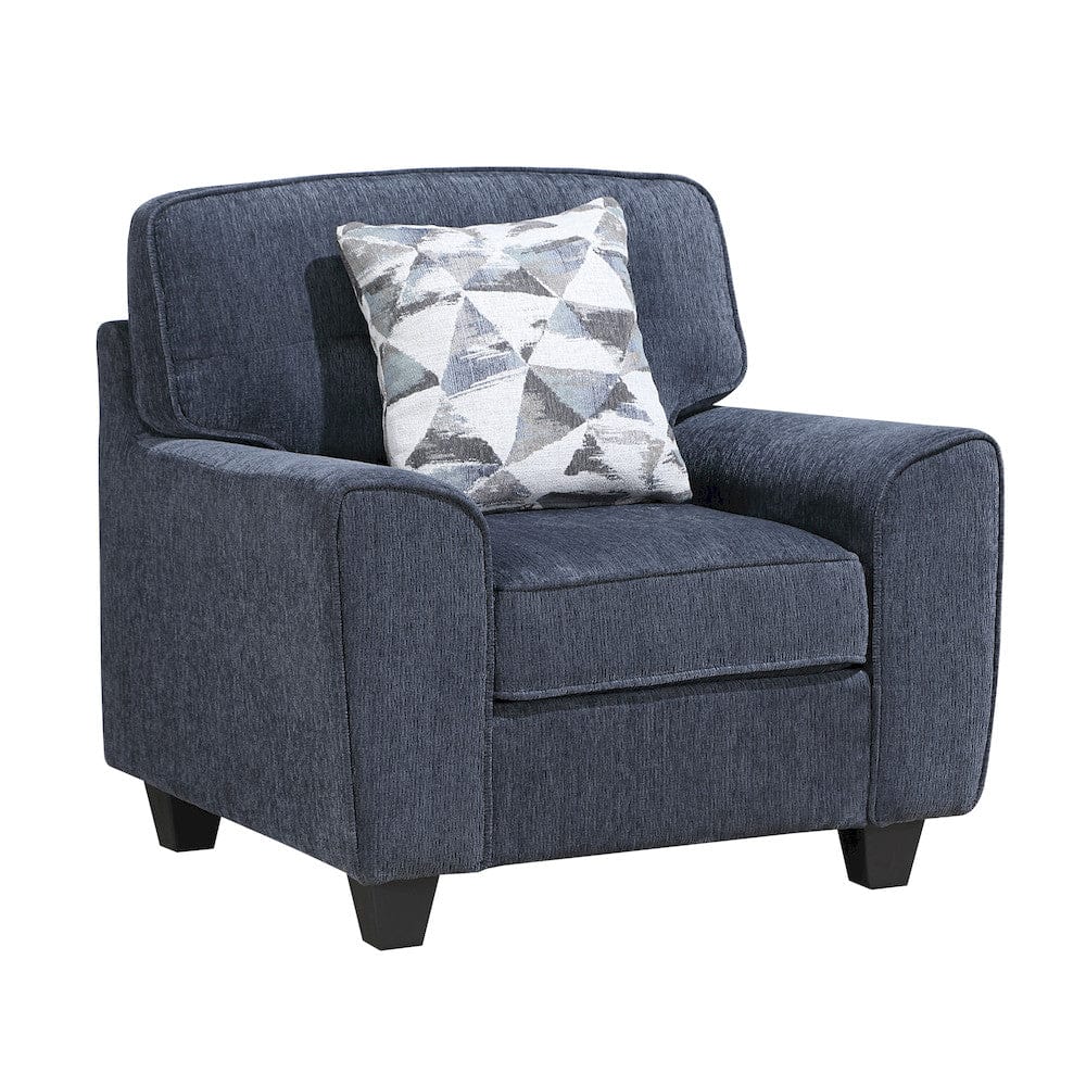Homelegance  - Bennett Chair in Blue - 8416BU-1  view 1