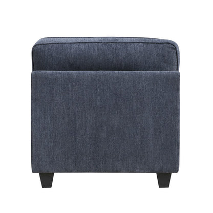 Homelegance  - Bennett Chair in Blue - 8416BU-1  view 3
