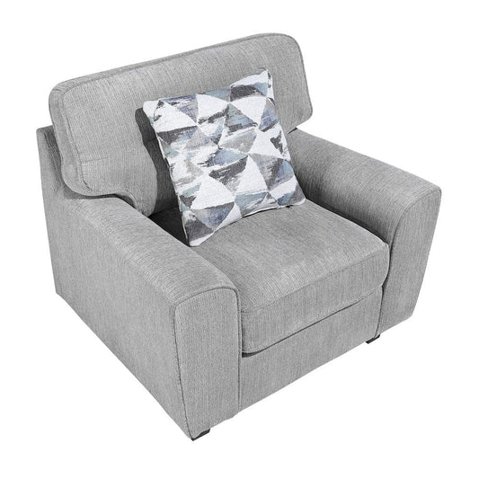 Homelegance  - Bennett Chair in Gray - 8416GY-1  view 2