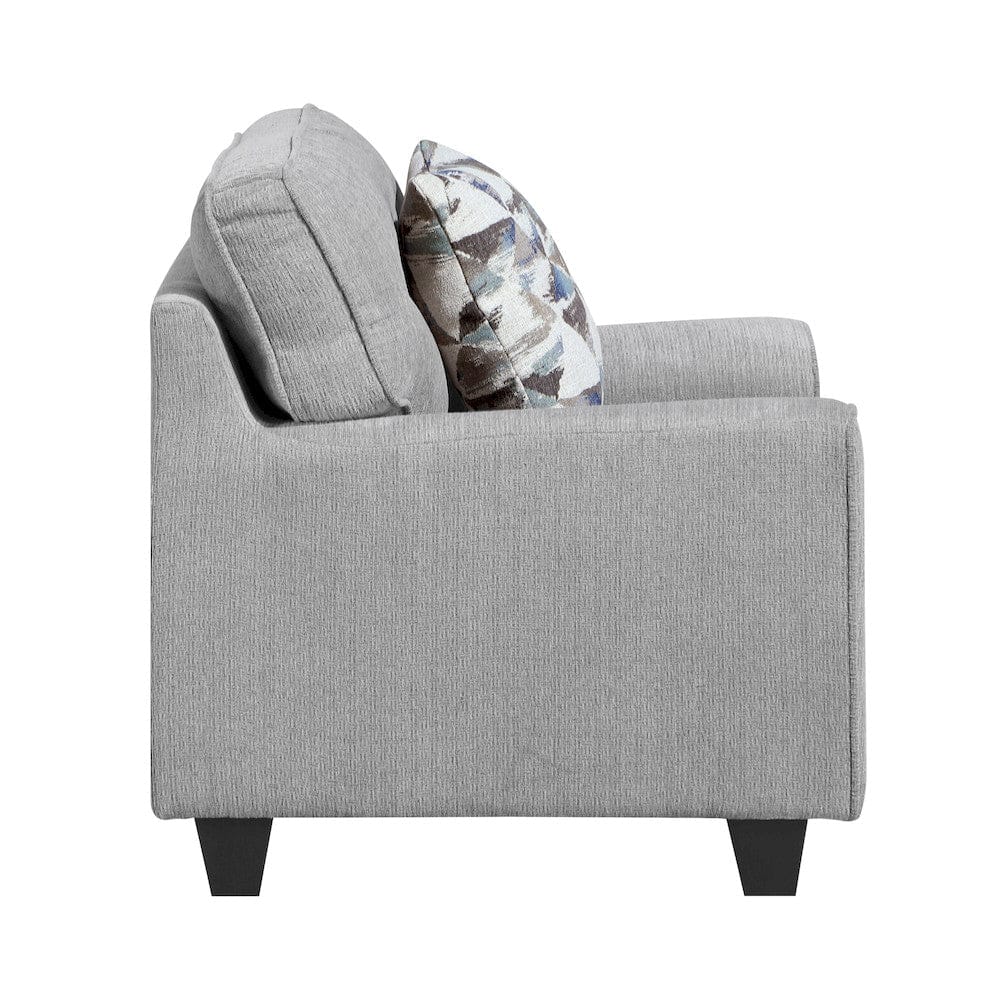 Homelegance  - Bennett Chair in Gray - 8416GY-1  view 3