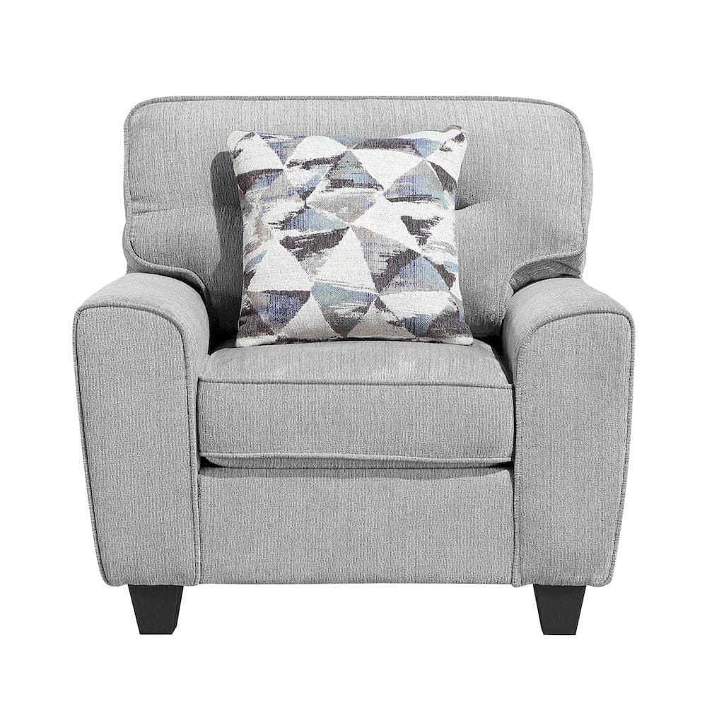 Homelegance  - Bennett Chair in Gray - 8416GY-1  view 6