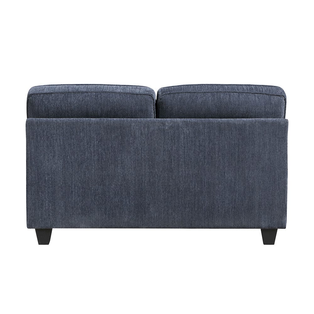 Homelegance  - Bennett Love Seat in Blue - 8416BU-2  view 6
