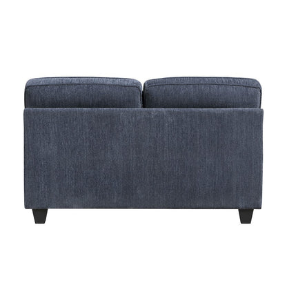 Homelegance  - Bennett Love Seat in Blue - 8416BU-2  view 6