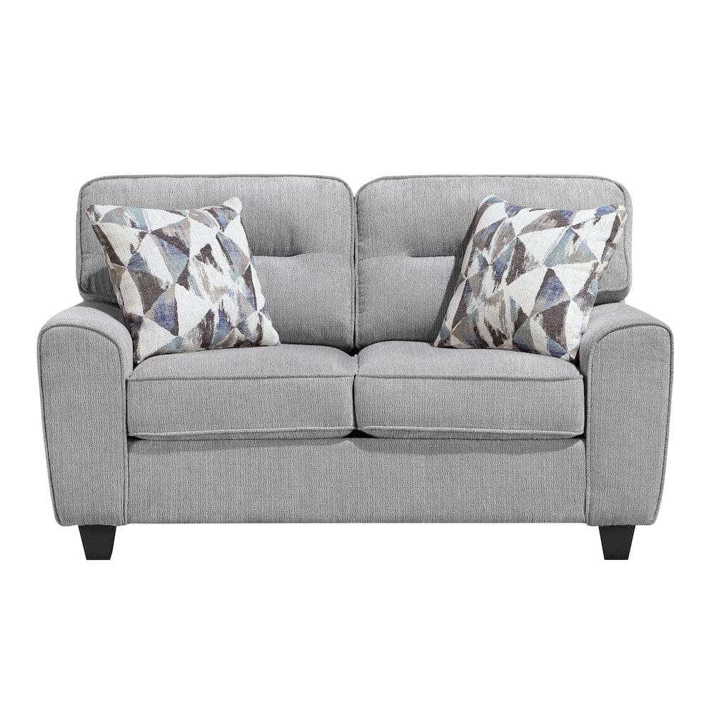 Homelegance  - Bennett Love Seat in Gray - 8416GY-2  view 1