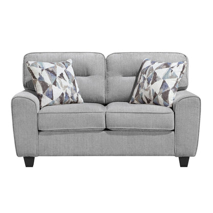 Homelegance  - Bennett Love Seat in Gray - 8416GY-2  view 1