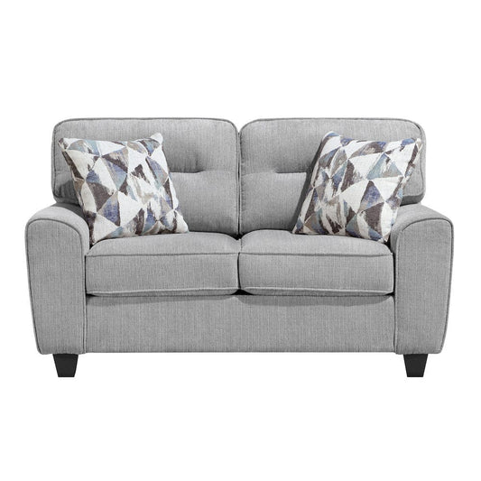 Homelegance  - Bennett Love Seat in Gray - 8416GY-2  view 1