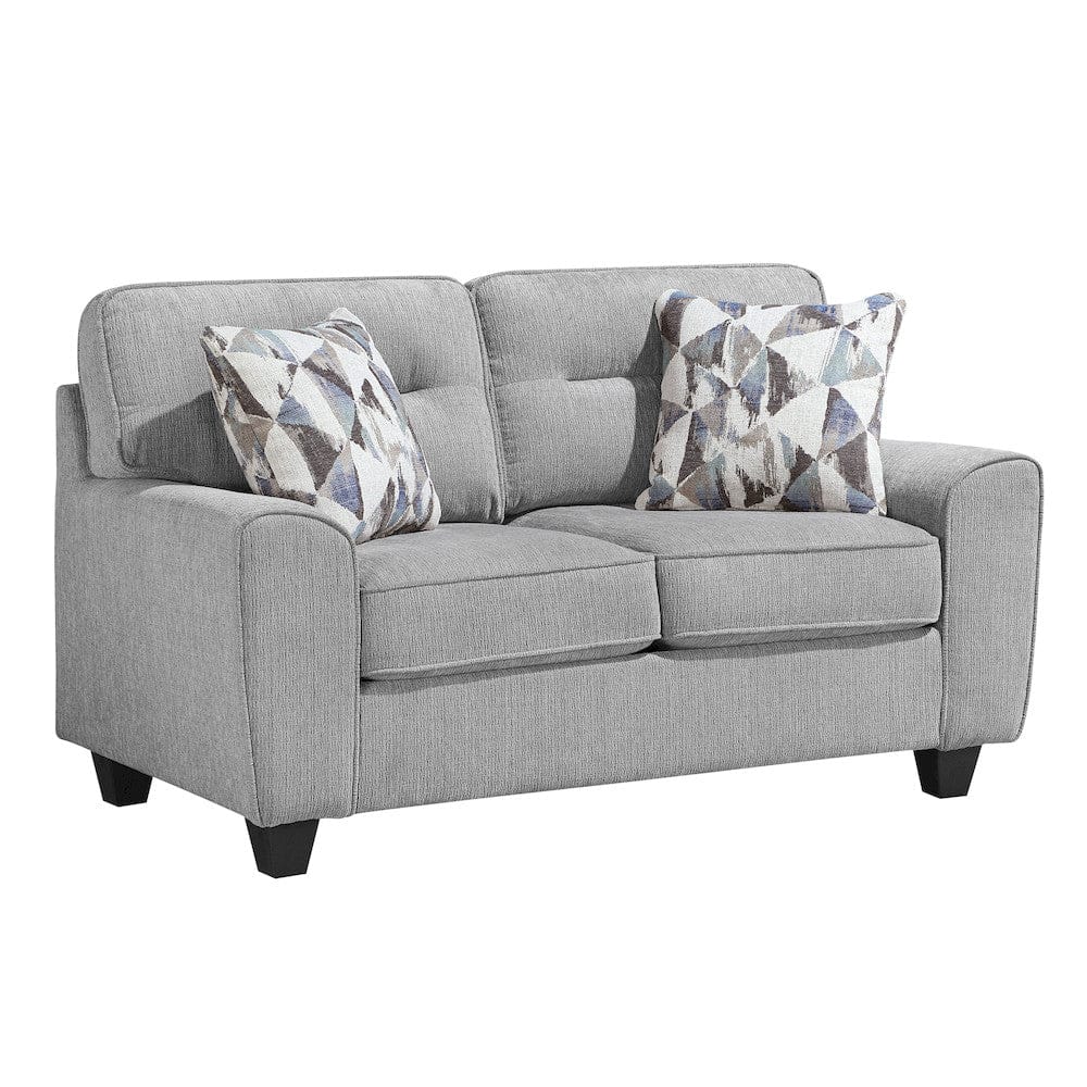 Homelegance  - Bennett Love Seat in Gray - 8416GY-2  view 2