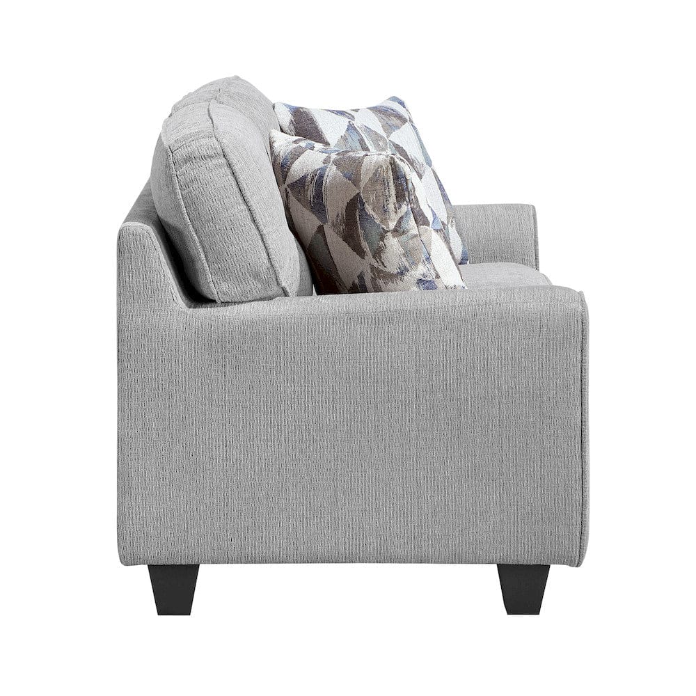 Homelegance  - Bennett Love Seat in Gray - 8416GY-2  view 3