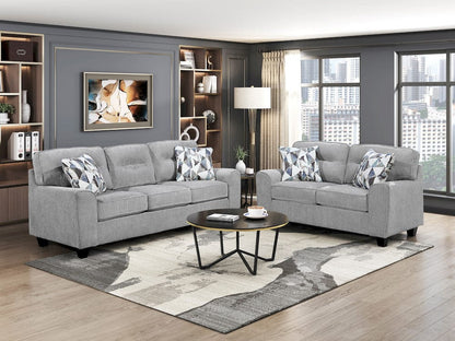 Homelegance  - Bennett Love Seat in Gray - 8416GY-2  view 7