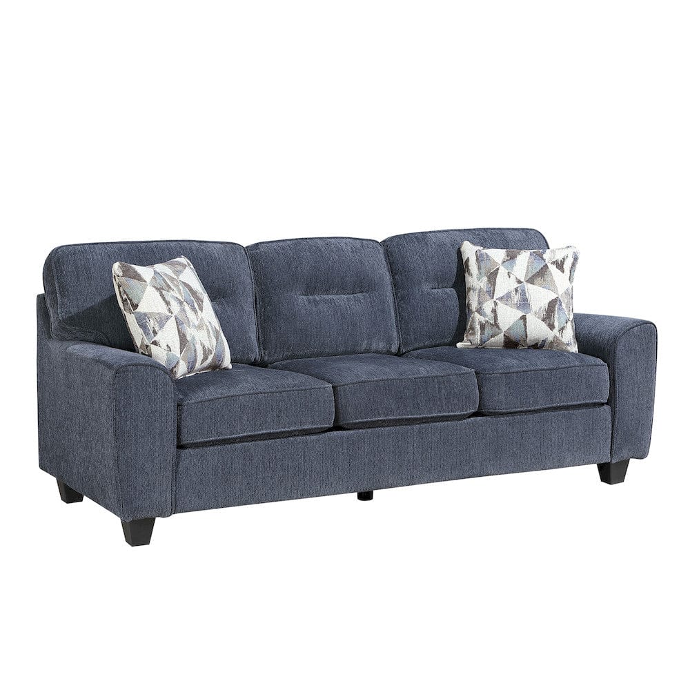 Homelegance  - Bennett Sofa in Blue - 8416BU-3  view 2