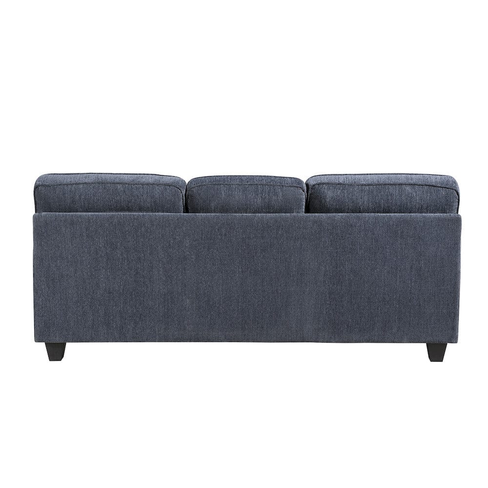 Homelegance  - Bennett Sofa in Blue - 8416BU-3  view 3