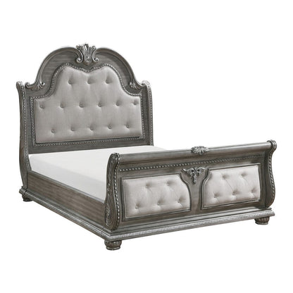 Homelegance  - Bennington California King Bed in Gray - 1583K-1CKx  view 1