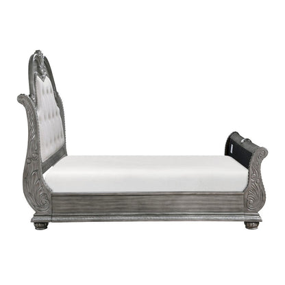 Homelegance  - Bennington California King Bed in Gray - 1583K-1CKx  view 8