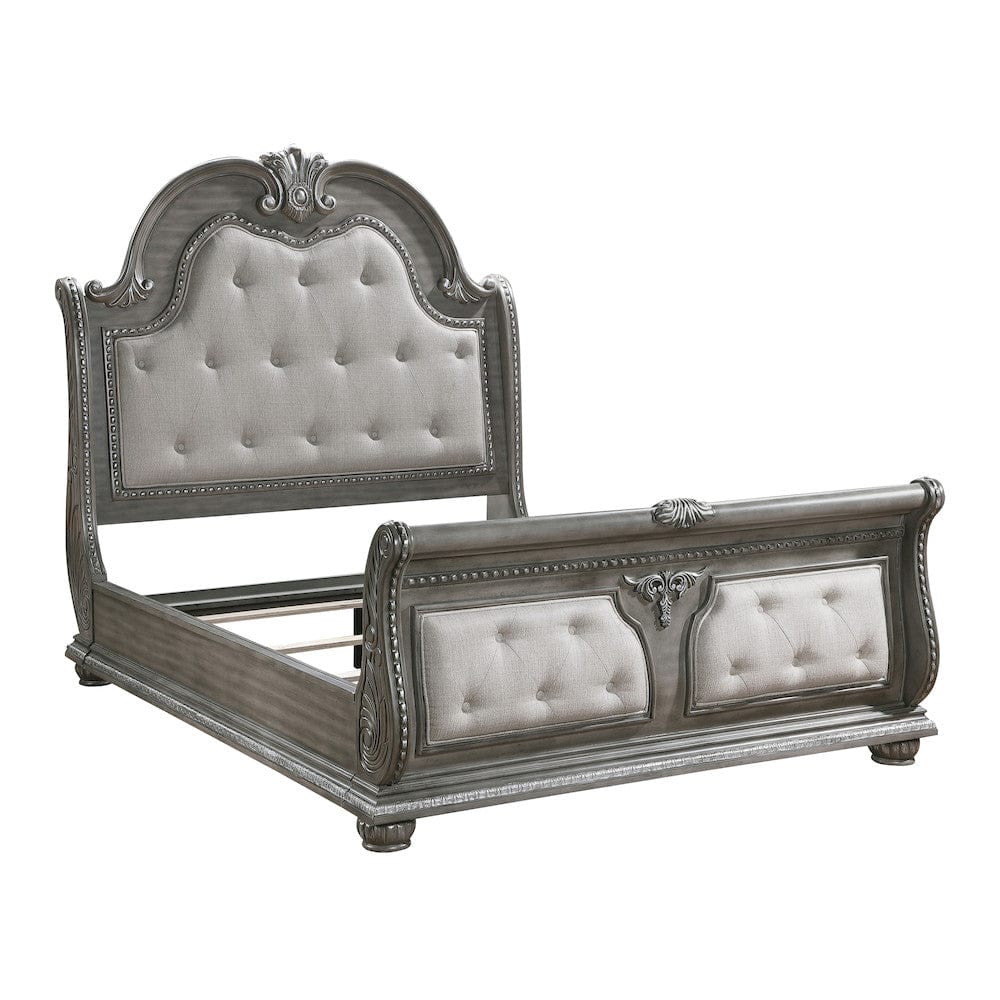 Homelegance  - Bennington Queen Bed in Gray - 1583-1x  view 5