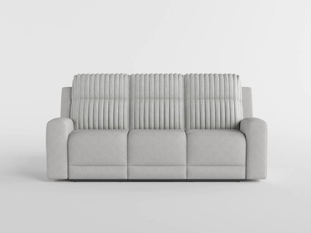 Homelegance  - Benton Double Reclining Sofa in Light gray - 9728LGY-3  view 10
