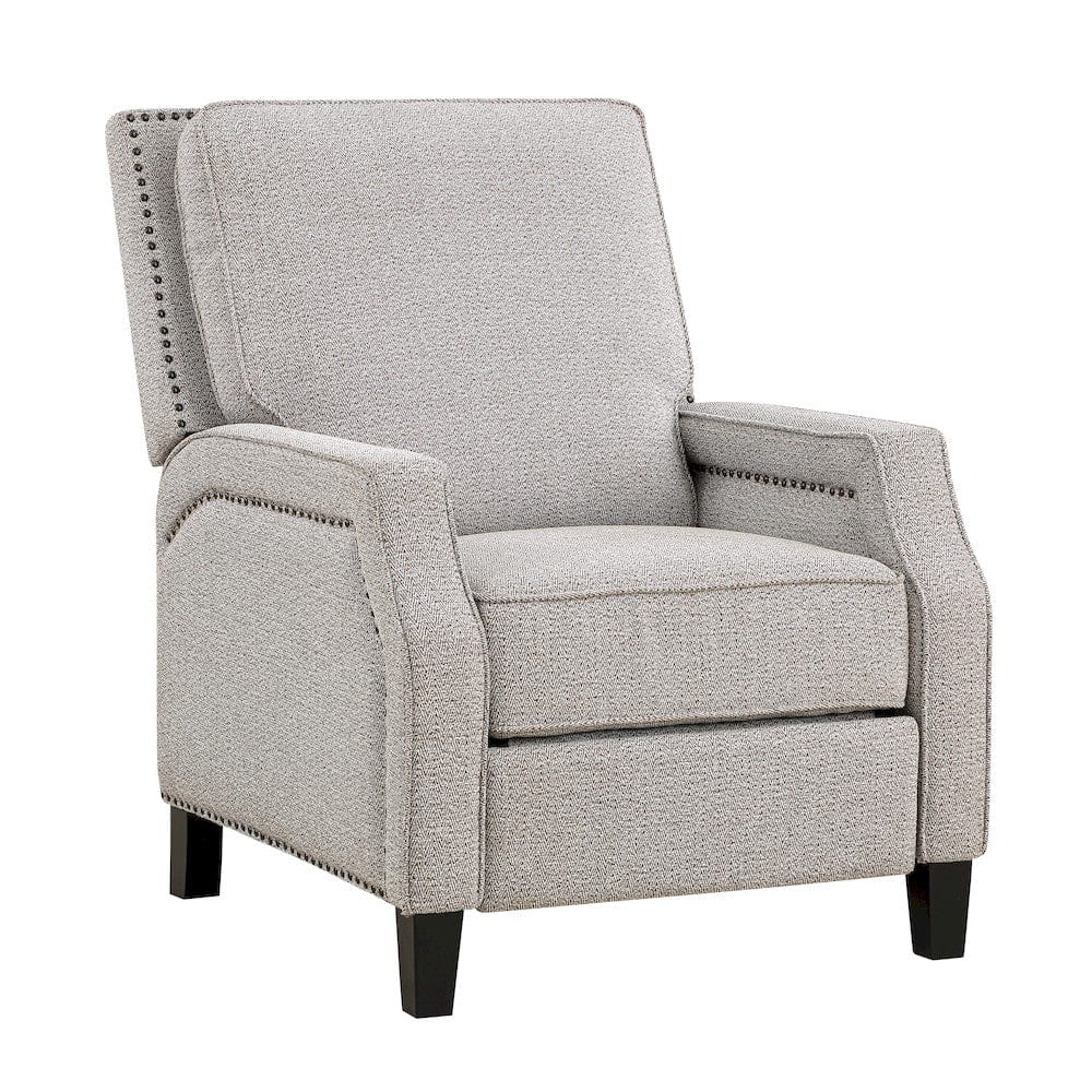 Homelegance  - Berenson Push Back Reclining Chair in Coconut - 8504CCN-1  view 2