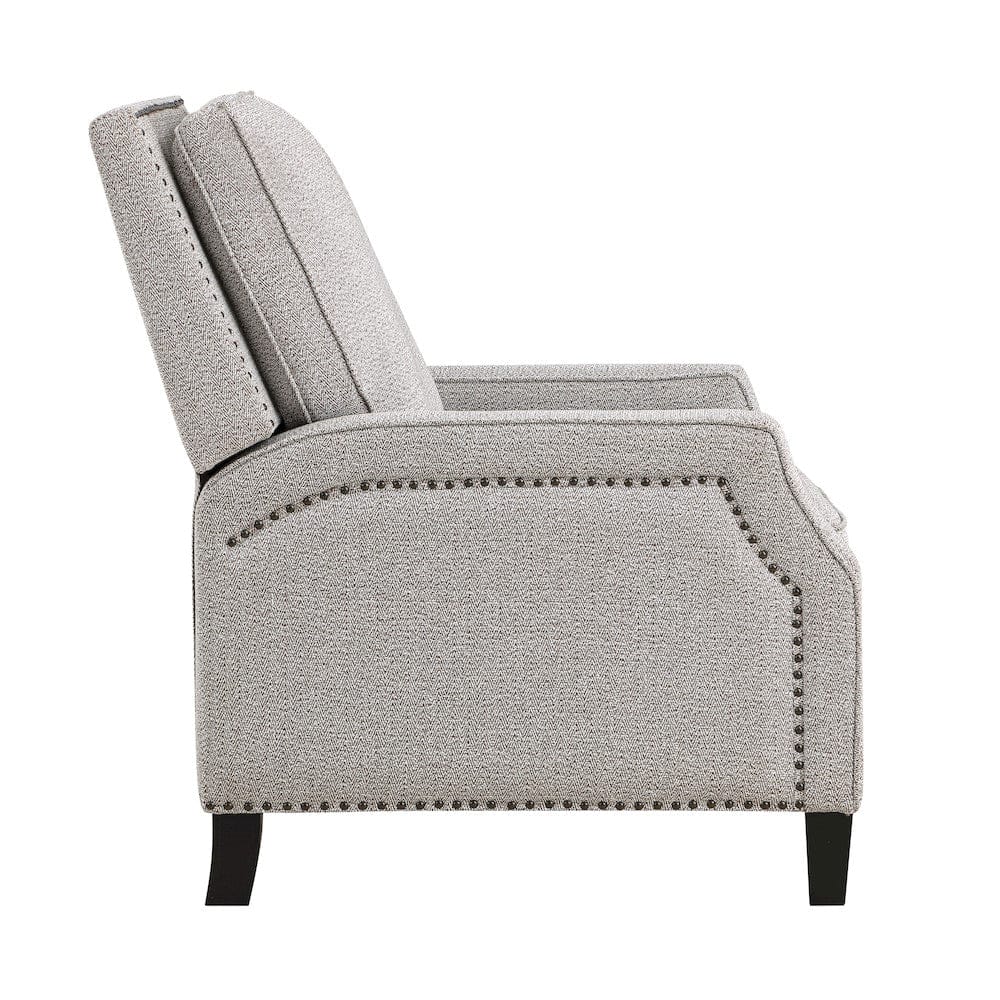 Homelegance  - Berenson Push Back Reclining Chair in Coconut - 8504CCN-1  view 3