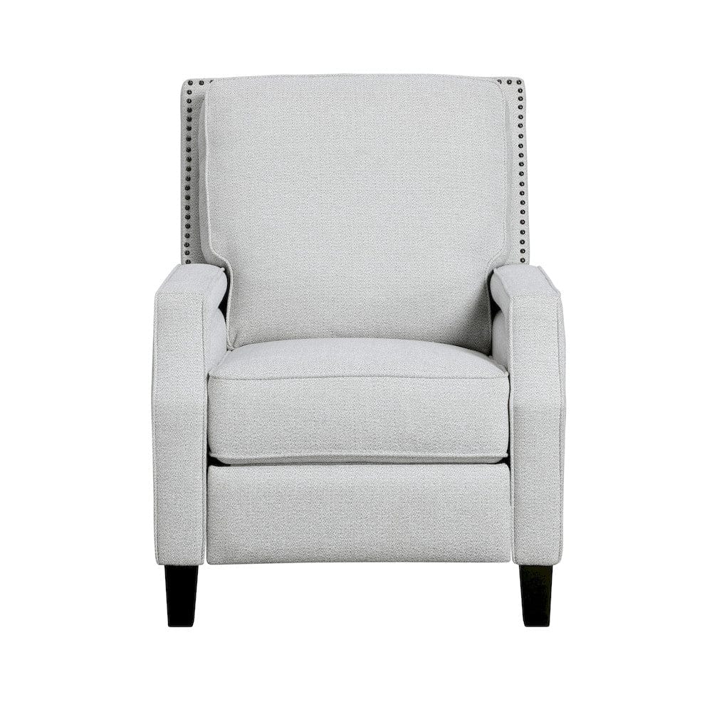 Homelegance  - Berenson Push Back Reclining Chair in Gray - 8504FGY-1  view 8