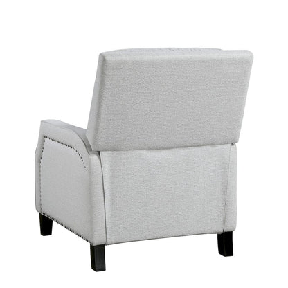 Homelegance  - Berenson Push Back Reclining Chair in Gray - 8504FGY-1  view 11