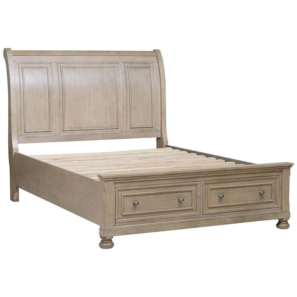 Homelegance  - Bethel California King Platform Bed W/ Footboard Storage - 2259KGY-1CKx  view 2