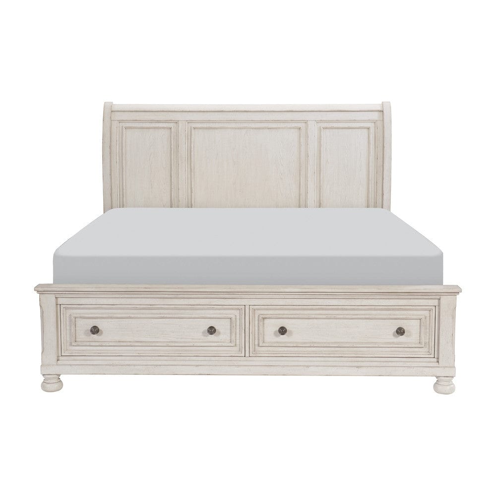 Homelegance  - Bethel Eastern King Platform Bed W/ Footboard Storage - 2259KW-1EKx  view 3