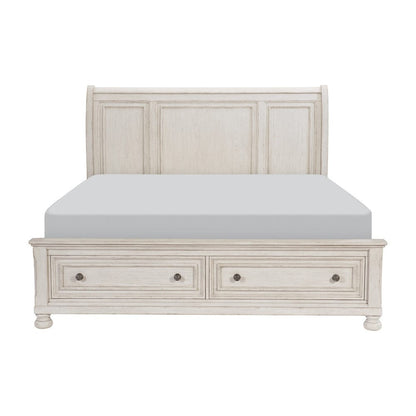 Homelegance  - Bethel Queen Platform Bed W/ Footboard Storage - 2259W-1x  view 1