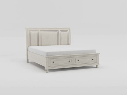 Homelegance  - Bethel Queen Platform Bed W/ Footboard Storage - 2259W-1x  view 5