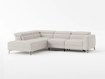 Homelegance  - Bienvenue 2-Piece Power Reclining Sectional W/ Left Chaise in Beige - 9415xSCPW  view 1