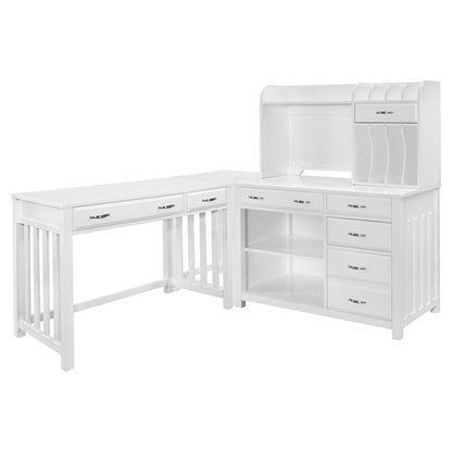 Homelegance  - Blanche 4pc Corner Desk - 4522WHx4  view 1