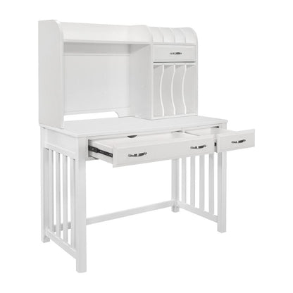 Homelegance  - Blanche Desk W/ Hutch - 4522WH-14x  view 3