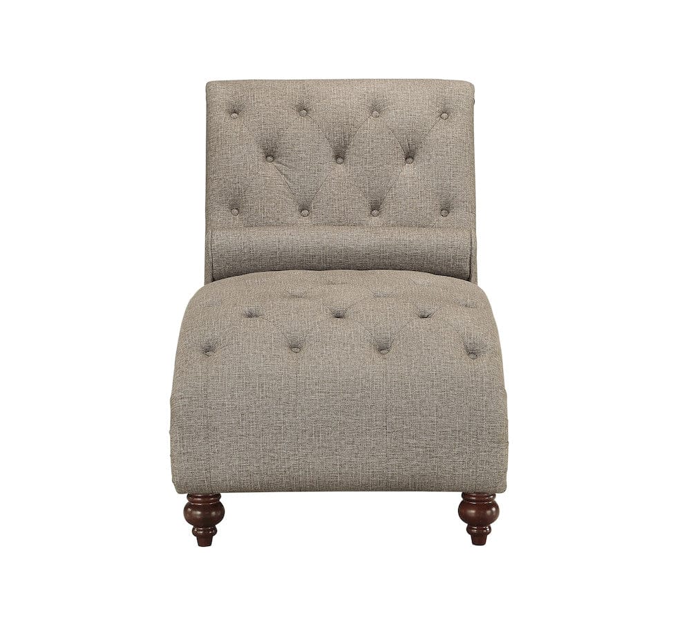 Homelegance  - Bonne Chaise in Brown - 1162NBR-5  view 4