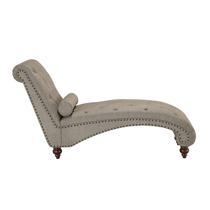Homelegance  - Bonne Chaise in Brown - 1162NBR-5  view 5