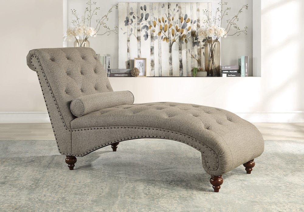 Homelegance  - Bonne Chaise in Brown - 1162NBR-5  view 6