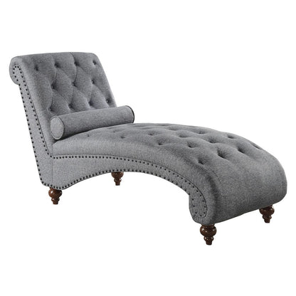 Homelegance  - Bonne Chaise in Dark gray - 1162NGY-5  view 1