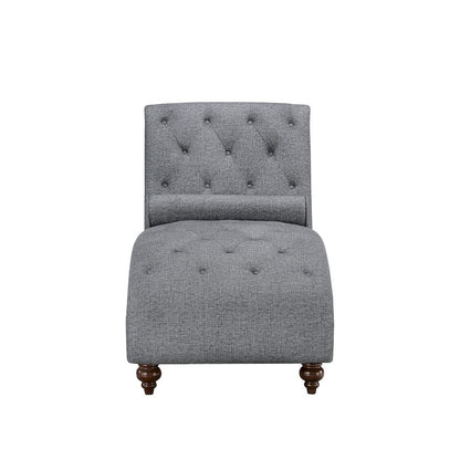 Homelegance  - Bonne Chaise in Dark gray - 1162NGY-5  view 3