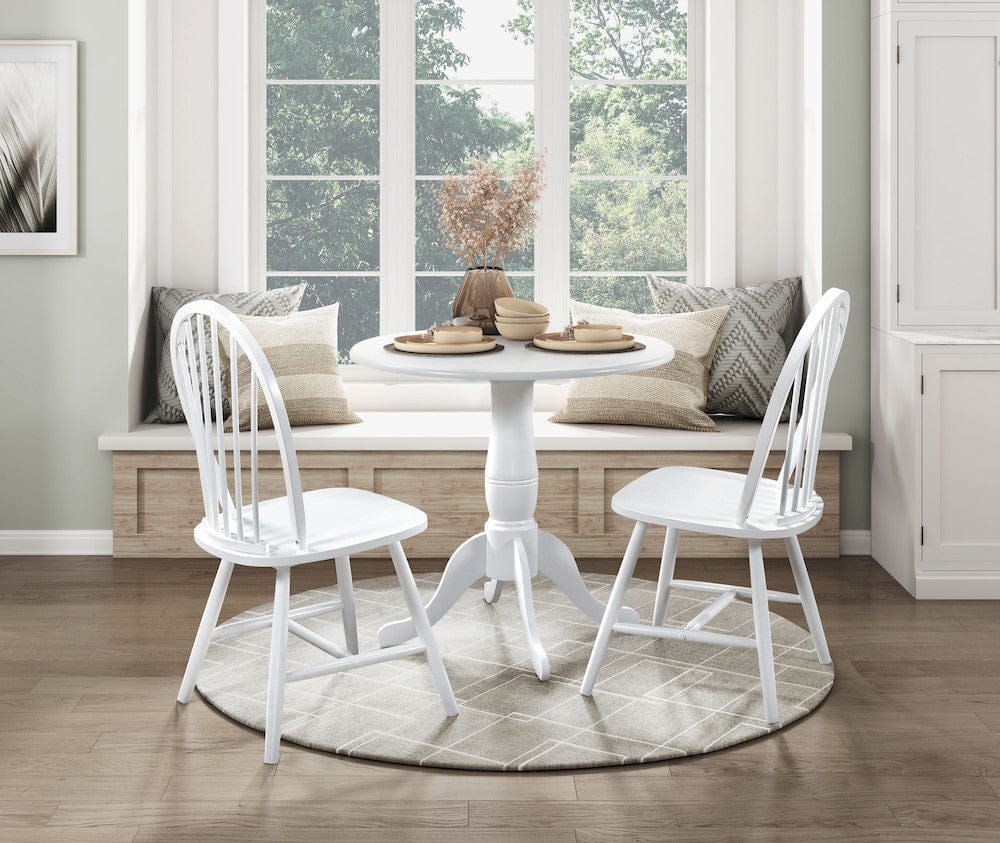 Homelegance  - Bonnie Dining Table - 5924W-32RDx  view 7