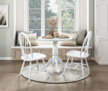 Homelegance  - Bonnie Dining Table - 5924W-32RDx  view 7