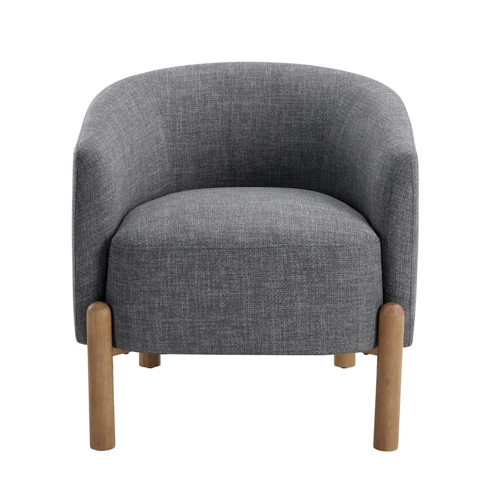 Homelegance  - Borger Accent Chair in Gray - 1012GRY-1  view 1