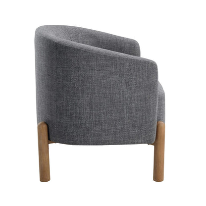 Homelegance  - Borger Accent Chair in Gray - 1012GRY-1  view 3