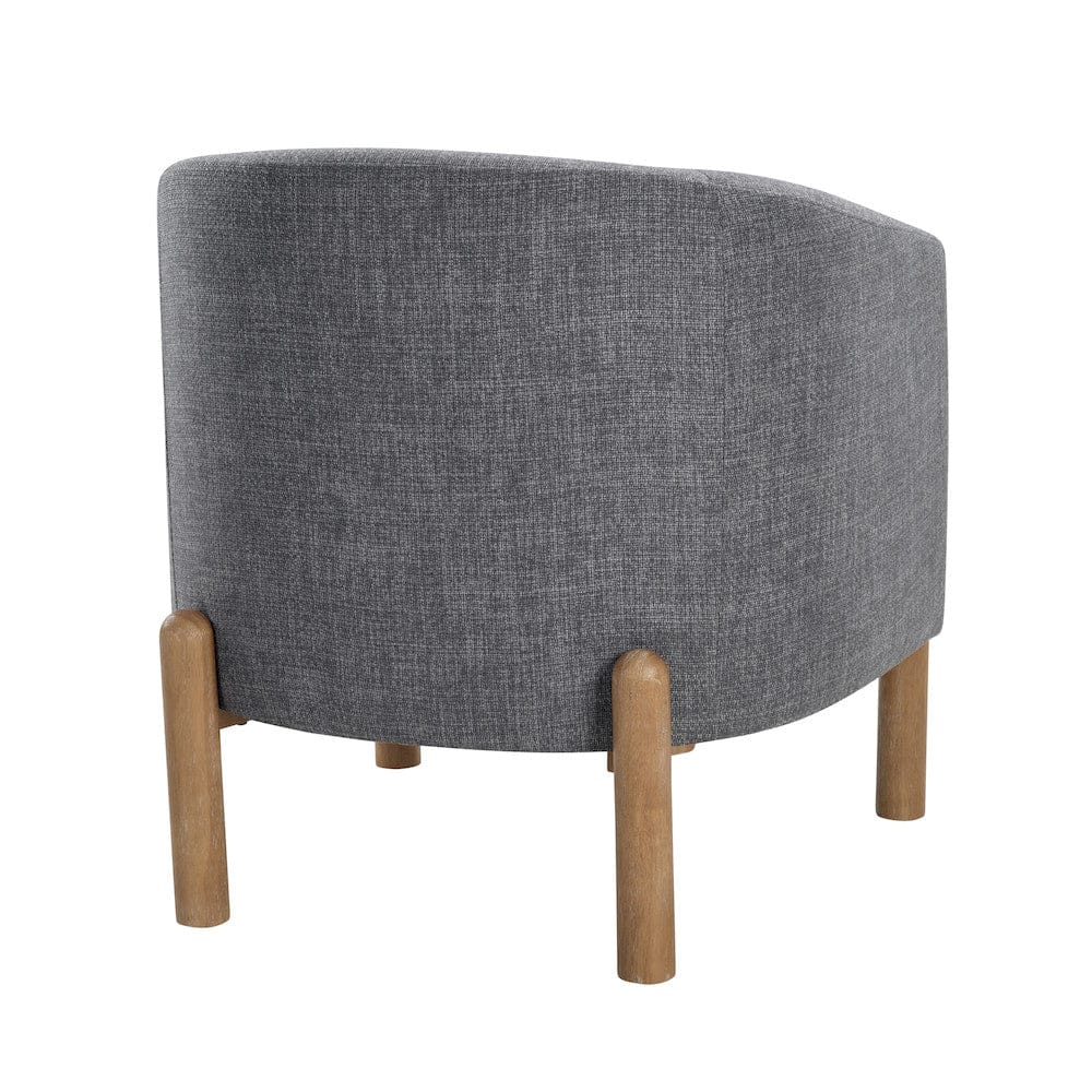 Homelegance  - Borger Accent Chair in Gray - 1012GRY-1  view 4
