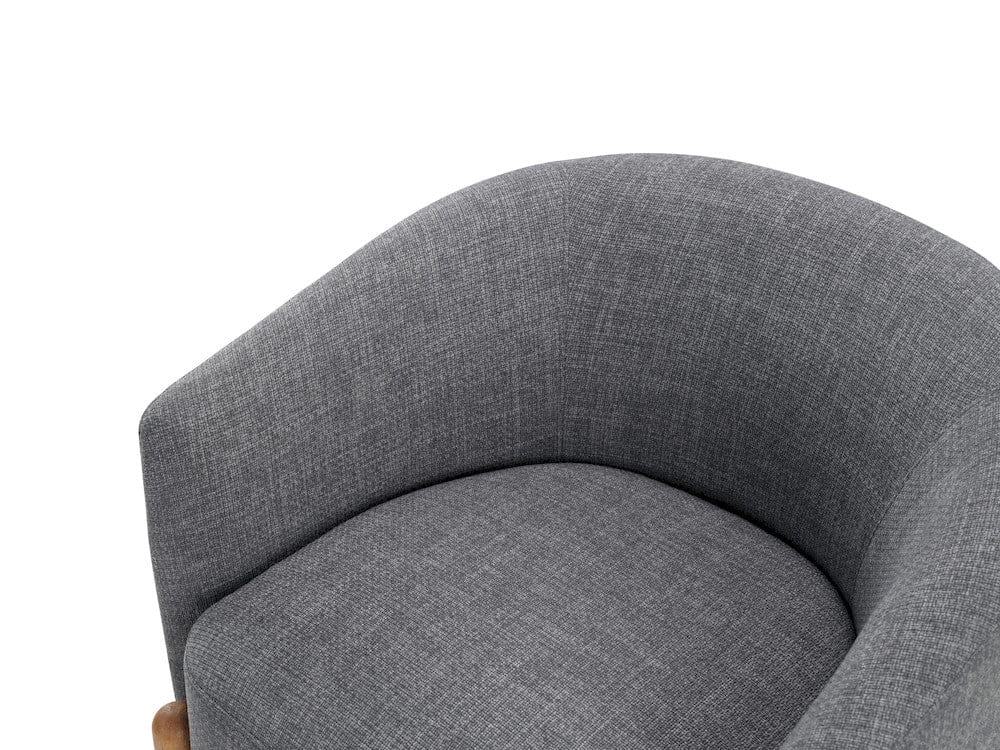 Homelegance  - Borger Accent Chair in Gray - 1012GRY-1  view 7
