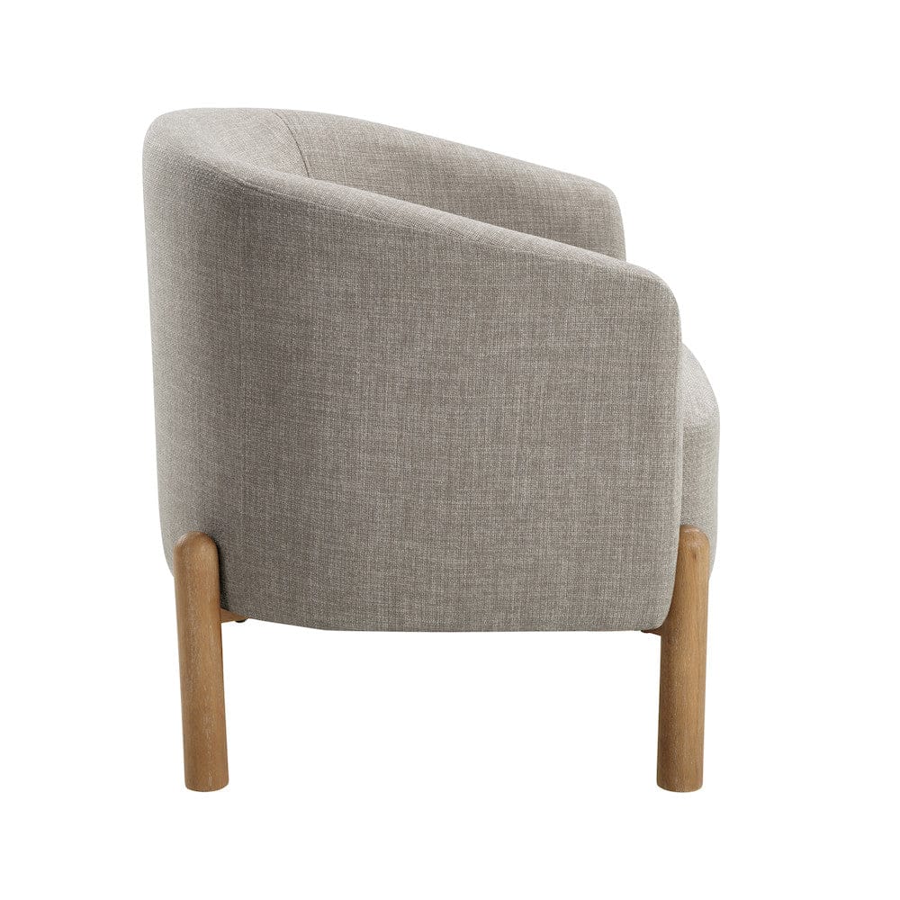 Homelegance  - Borger Accent Chair in Taupe - 1012TPE-1  view 2