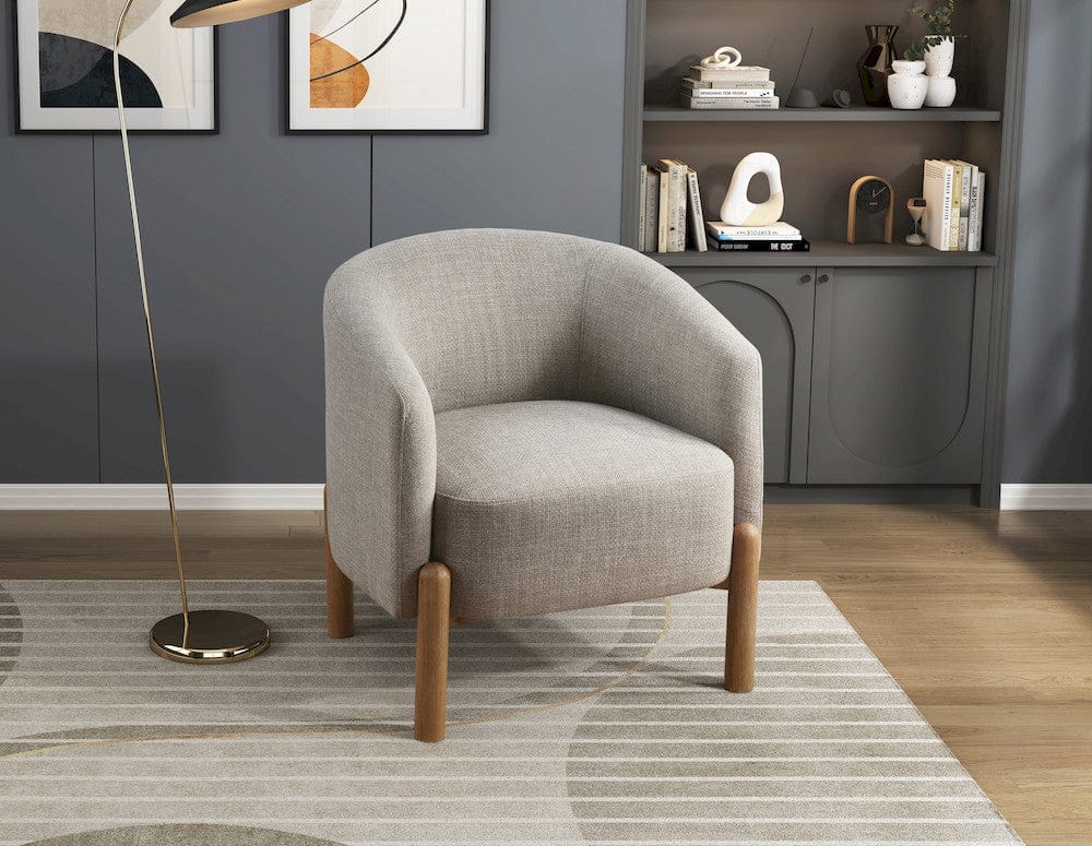 Homelegance  - Borger Accent Chair in Taupe - 1012TPE-1  view 9