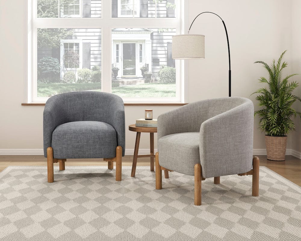 Homelegance  - Borger Accent Chair in Taupe - 1012TPE-1  view 10