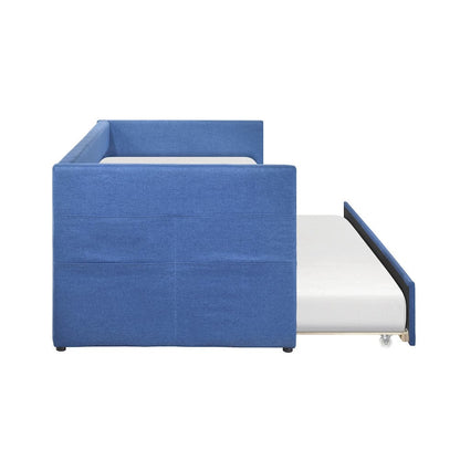 Homelegance  - Boynton Daybed W/ Trundle in Blue - 4691BU  view 5