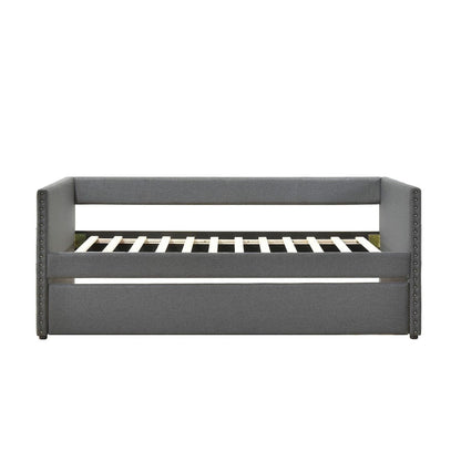 Homelegance  - Boynton Daybed W/ Trundle in Dark Gray - 4691DG  view 4