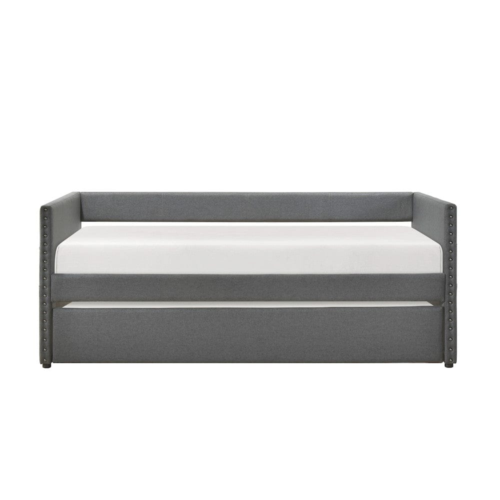 Homelegance  - Boynton Daybed W/ Trundle in Dark Gray - 4691DG  view 5