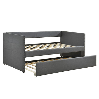 Homelegance  - Boynton Daybed W/ Trundle in Dark Gray - 4691DG  view 6