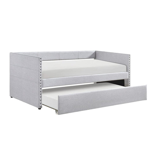 Homelegance  - Boynton Daybed W/ Trundle in Light Gray - 4691GY  view 1